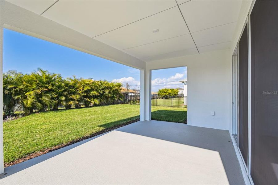 Exterior details and patio area of a home in Waterset Tradition Series, Apollo Beach (Image 20).