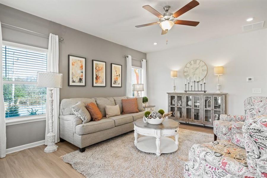 Furnished interior view inside a new home in Jones Ridge, Dallas (Image 3).