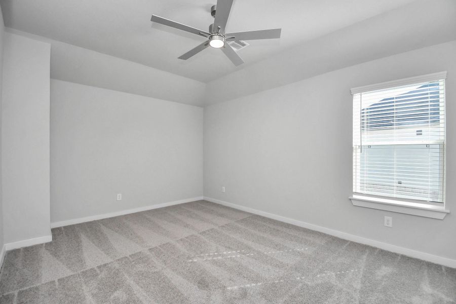 Spacious, unfurnished interior of a new home in Bradbury Forest, Spring (Image 37). Spacious, unfurnished interior of a new home in Bradbury Forest, Spring (Image 37).