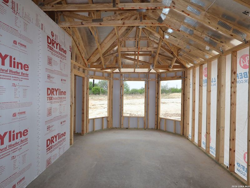 In-progress construction of a new home in Paloma Park, Converse, TX (Image 29).