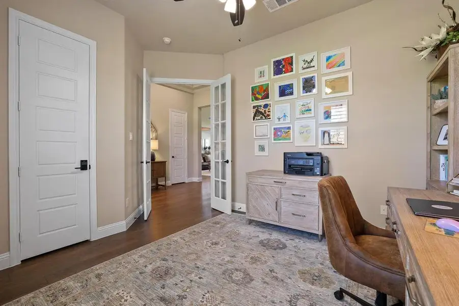 Furnished interior view inside a new home in The Meadows, Gunter (Image 11). Furnished interior view inside a new home in The Meadows, Gunter (Image 11).