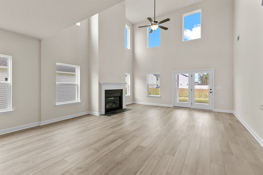 Representative unfurnished interior of a home built from the Harrison by Ashton Woods in Trieste at Bella Vita, Myrtle Beach (Image 17). Representative unfurnished interior of a home built from the Harrison by Ashton Woods in Trieste at Bella Vita, Myrtle Beach (Image 17).