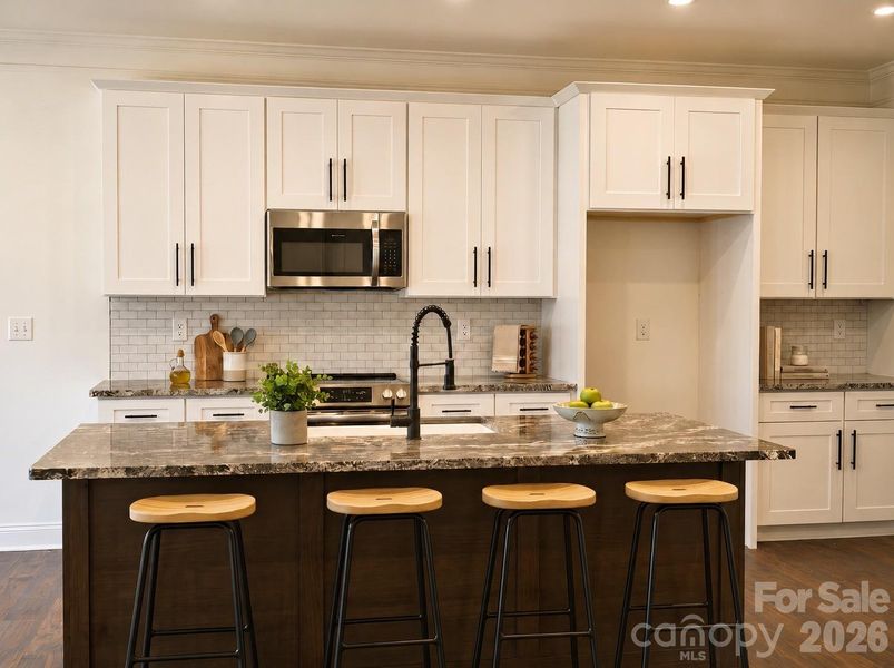 Furnished interior view inside a new home in , Salisbury (Image 9).