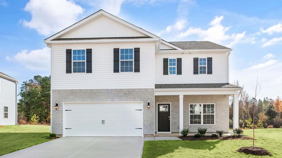 Representative exterior photo of a completed home built from the Galen by D.R. Horton in Collinswood, Aberdeen, NC (Image 21).