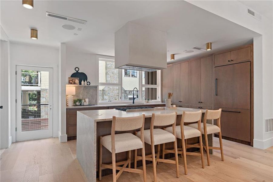 Furnished interior view inside a new home in , Atlanta (Image 16).