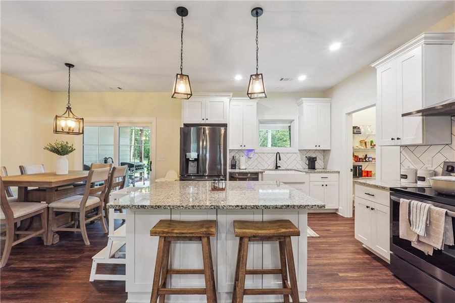 Furnished interior view inside a new home in , Winston (Image 6). Furnished interior view inside a new home in , Winston (Image 6).