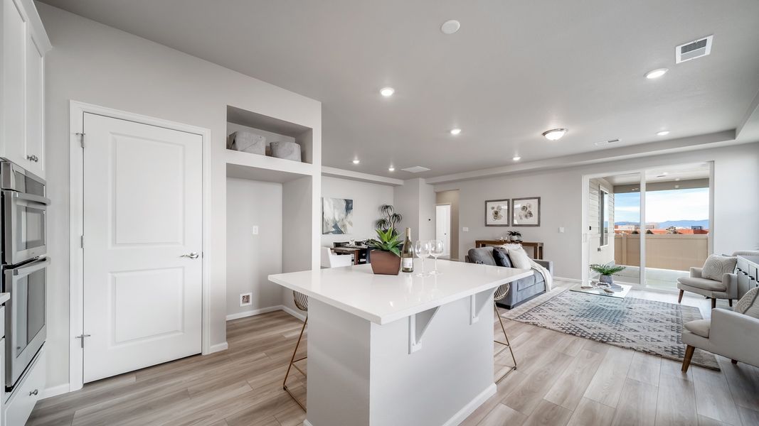 Furnished interior view inside a new home in The Reserve at Green Valley Ranch, Aurora (Image 6).