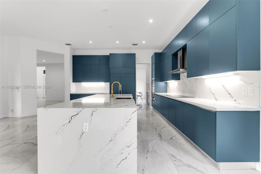 Furnished interior view inside a new home in , Southwest Ranches (Image 41).