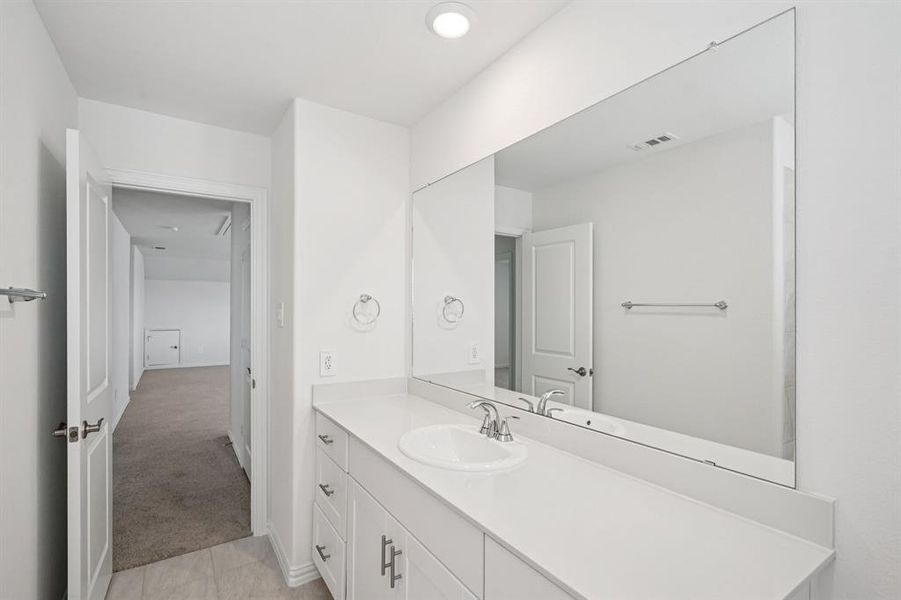 Photo is not of the actual home, but is an inspirational photo of builder’s model home and may depict options, furnishings, and/or decorator features that are not included.
