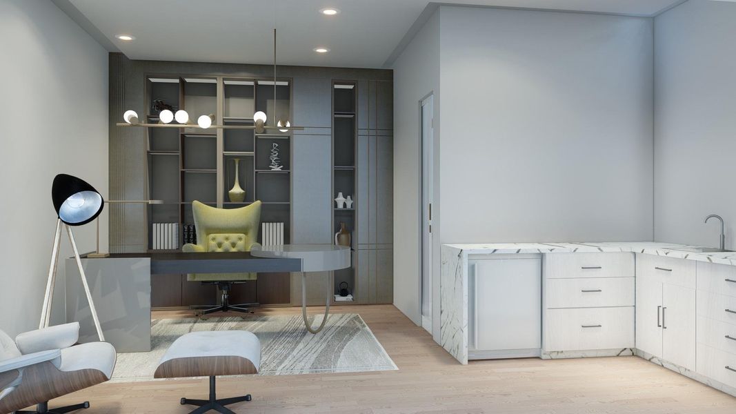 Furnished interior view inside a new home in , Houston (Image 11). Furnished interior view inside a new home in , Houston (Image 11).