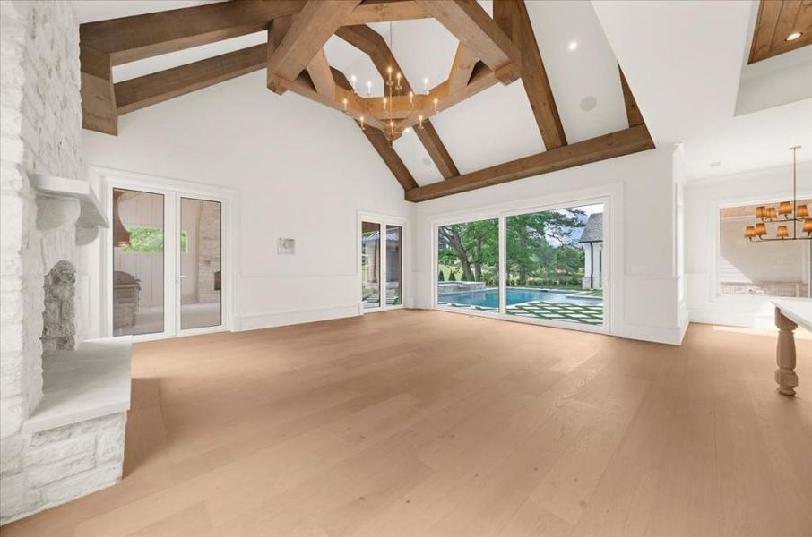 Spacious, unfurnished interior of a new home in , Canton (Image 98).