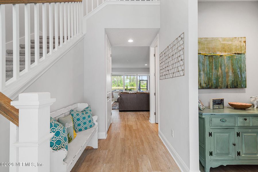 Furnished interior view inside a new home in Reflections at Nocatee, Ponte Vedra (Image 33).