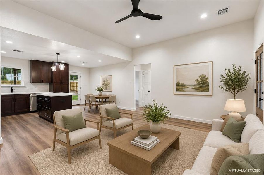 Furnished interior view inside a new home in , Mineral Wells (Image 9). Furnished interior view inside a new home in , Mineral Wells (Image 9).