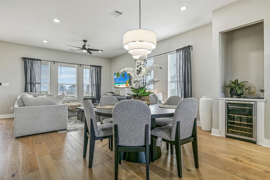 Furnished interior view inside a new home in , Galveston (Image 31). Furnished interior view inside a new home in , Galveston (Image 31).