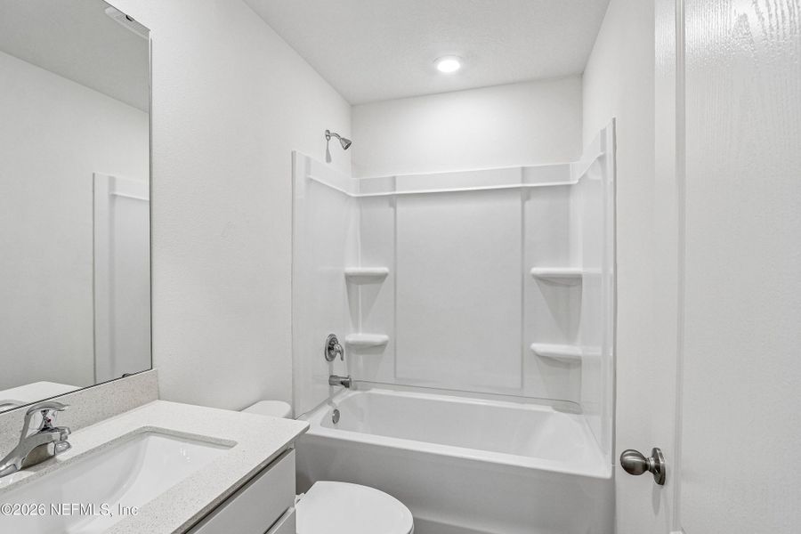 Furnished interior view inside a new home in , Jacksonville (Image 11).