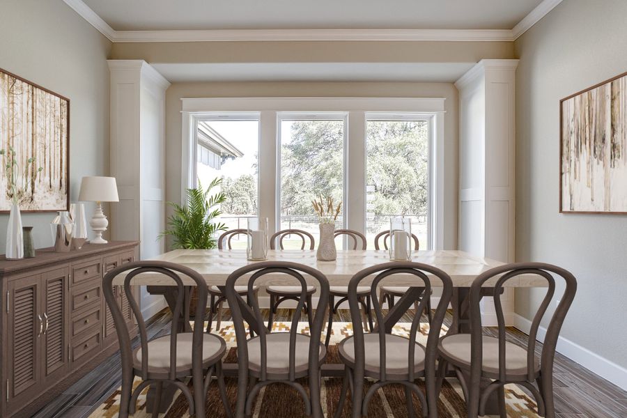Representative furnished interior of a home built from the The Lubbock by Kenmark Homes in Aledo Heights - Aledo ISD, Aledo (Image 4). Representative furnished interior of a home built from the The Lubbock by Kenmark Homes in Aledo Heights - Aledo ISD, Aledo (Image 4).