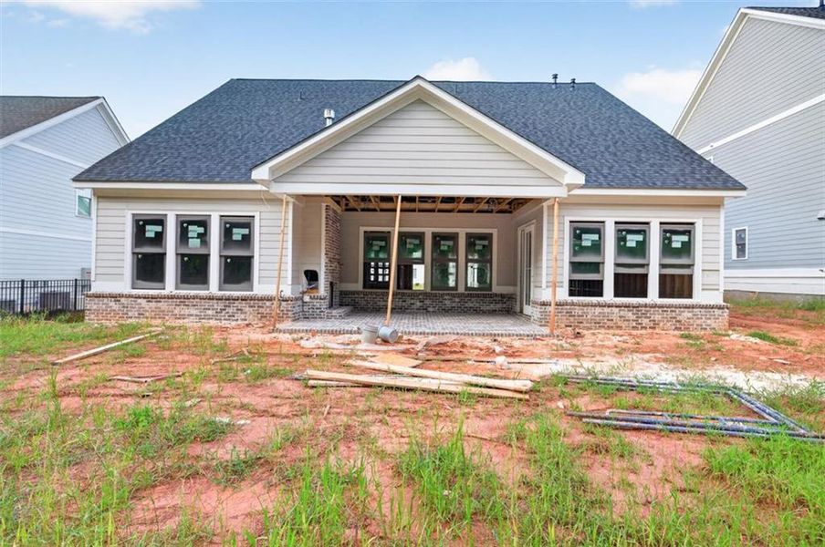 In-progress construction of a new home in , Statham, GA (Image 9). In-progress construction of a new home in , Statham, GA (Image 9).