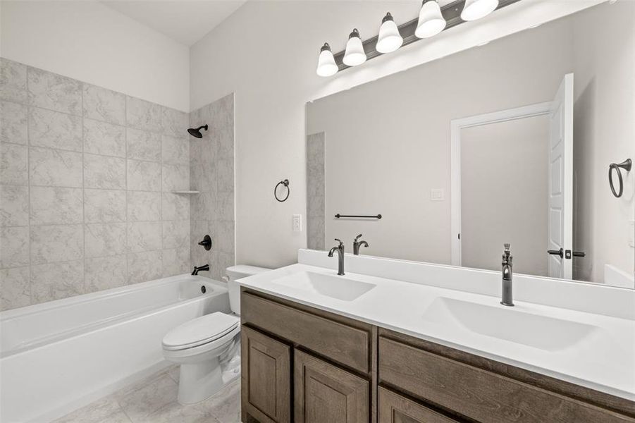 Furnished interior view inside a new home in Mockingbird Hills, Joshua (Image 6). Furnished interior view inside a new home in Mockingbird Hills, Joshua (Image 6).