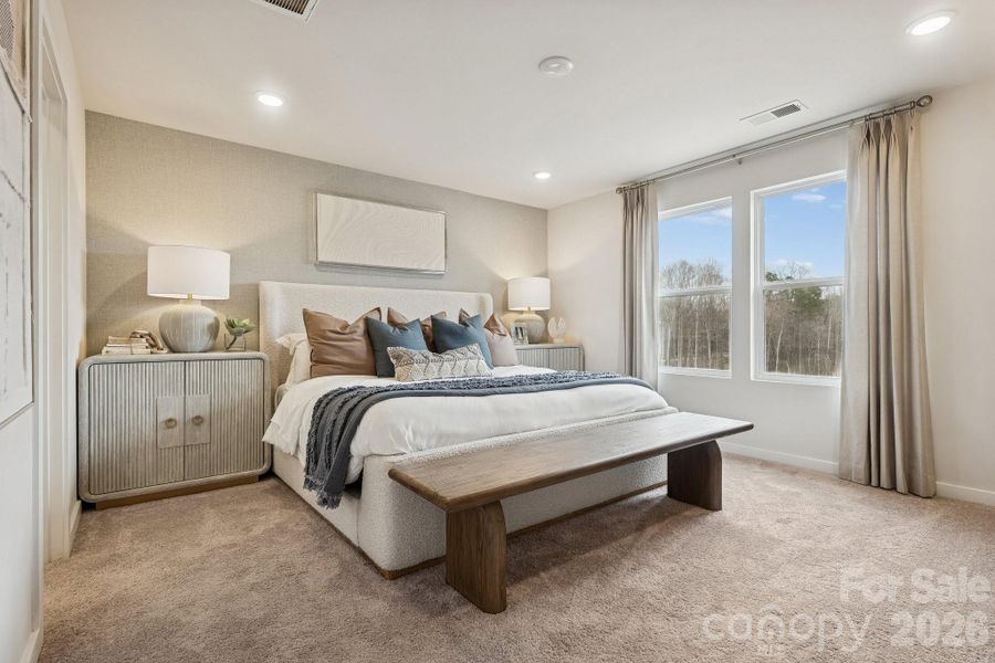 Furnished interior view inside a new home in Grants Landing, Salisbury (Image 12).