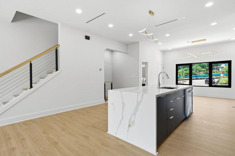 Furnished interior view inside a new home in , Decatur (Image 18).