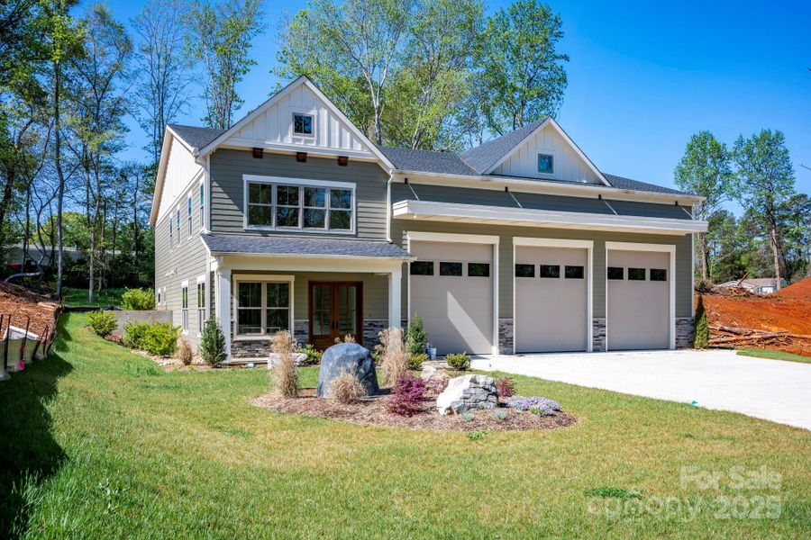 Landscaped Front Yard
