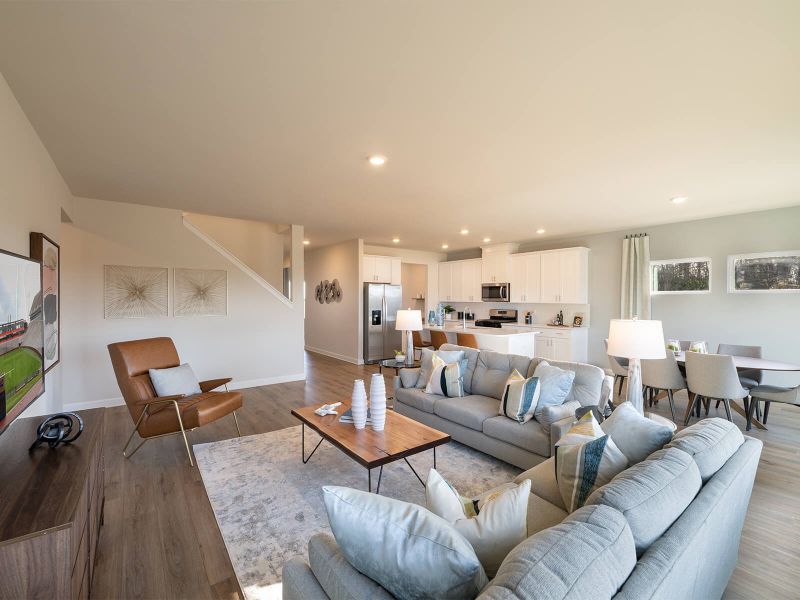 Furnished interior view inside a new home in Maxwell Commons, Easley (Image 6).