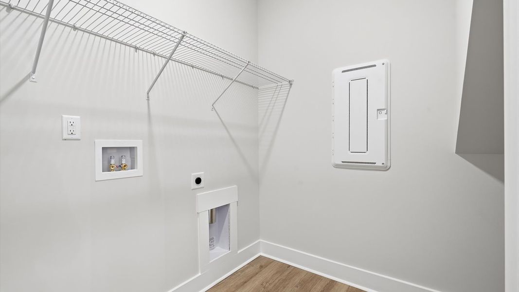 Furnished interior view inside a new home in Creeks at Midway, Anderson (Image 8).