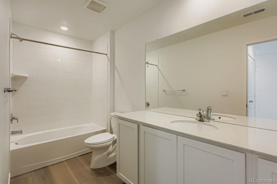 Furnished interior view inside a new home in Percheron: The Explorer Collection, Colorado Springs (Image 4).