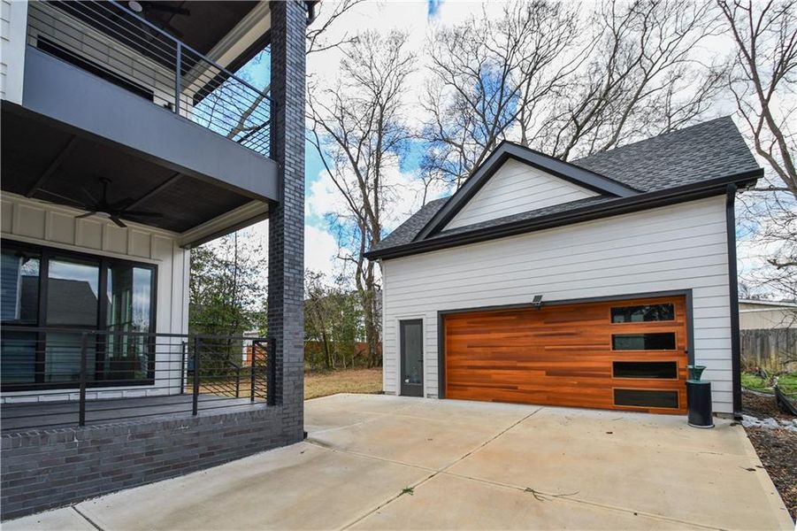 Exterior details and patio area of a home in , Atlanta (Image 26).