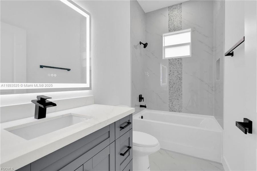 Furnished interior view inside a new home in , Lehigh Acres (Image 5). Furnished interior view inside a new home in , Lehigh Acres (Image 5).