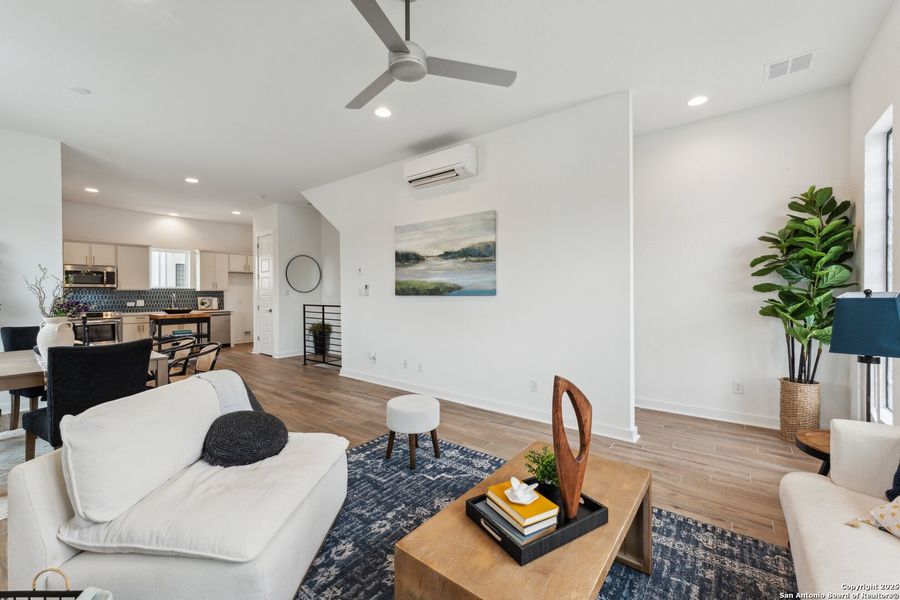 Furnished interior view inside a new home in , San Antonio (Image 5).