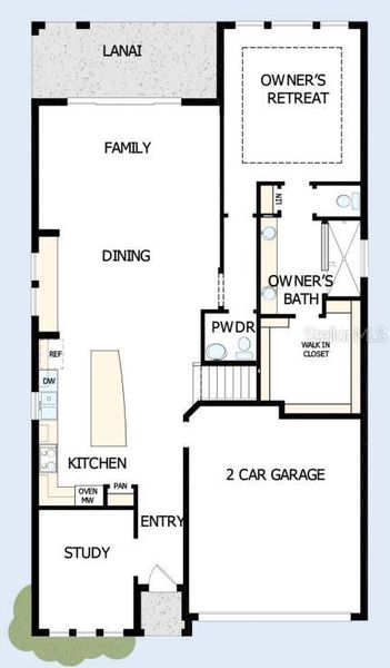 2D floor plan layout of this home in , Tampa, FL (Image 3). 2D floor plan layout of this home in , Tampa, FL (Image 3).