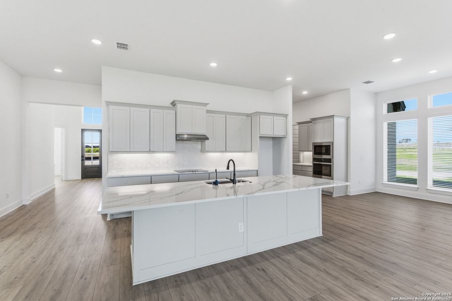 Furnished interior view inside a new home in Sienna Lakes, San Antonio (Image 10).