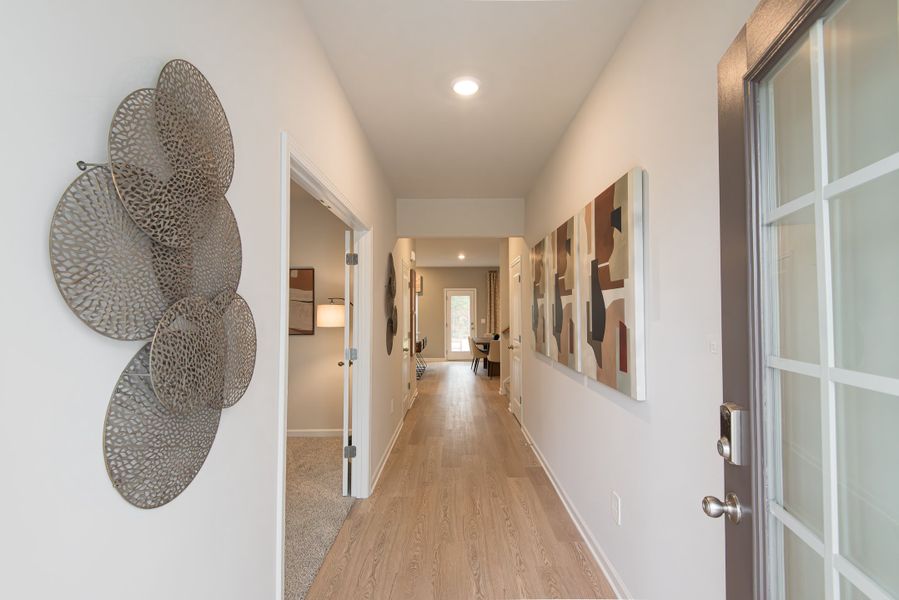 Furnished interior view inside a new home in Harmony Manor, Fairburn (Image 5).