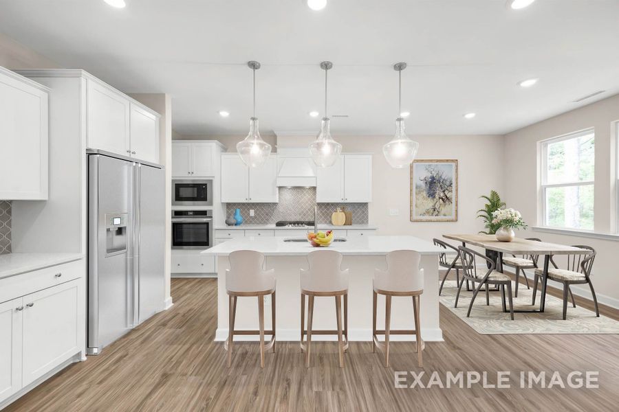 Representative furnished interior of a home built from the The Gavin A by Davidson Homes LLC in Montrose, Aberdeen (Image 8).