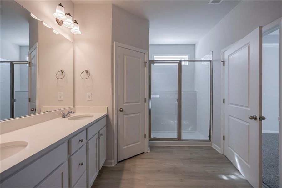 Furnished interior view inside a new home in , Social Circle (Image 15).