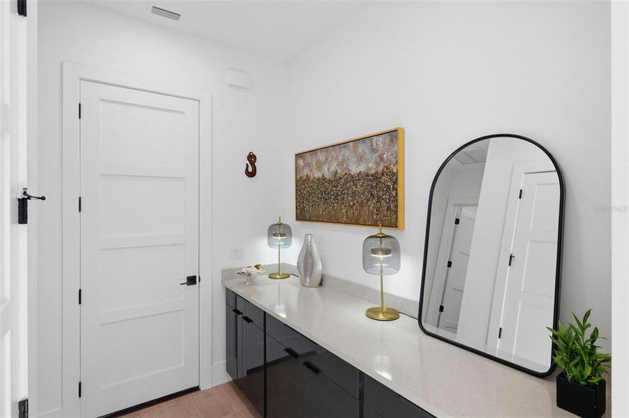 Furnished interior view inside a new home in , Sarasota (Image 67).