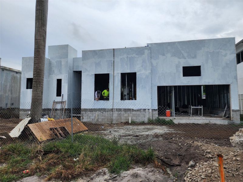 Construction is Moving Along !