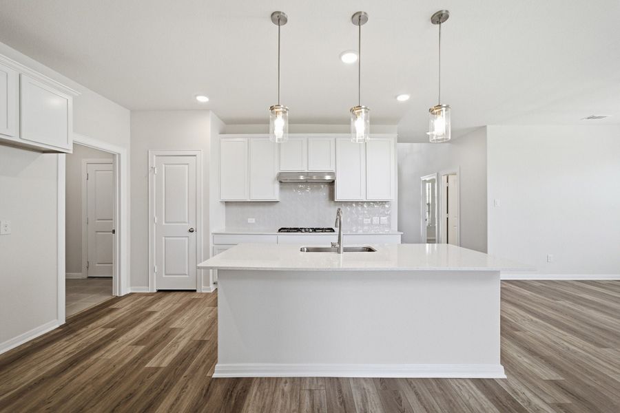 Furnished interior view inside a new home in La Terra, Celina (Image 8).