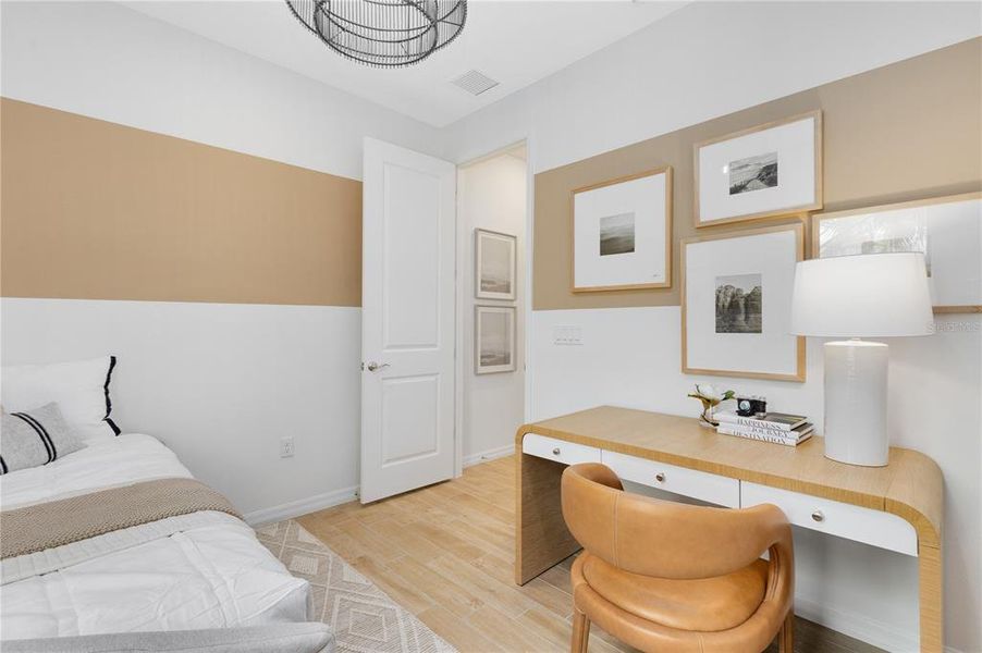 Furnished interior view inside a new home in Sunrise Estates, West Melbourne (Image 13).