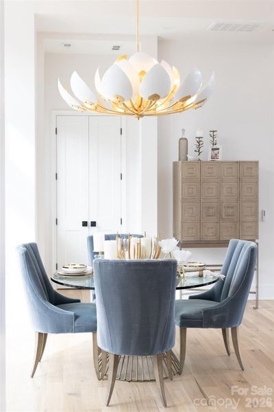 Furnished interior view inside a new home in , Davidson (Image 29).