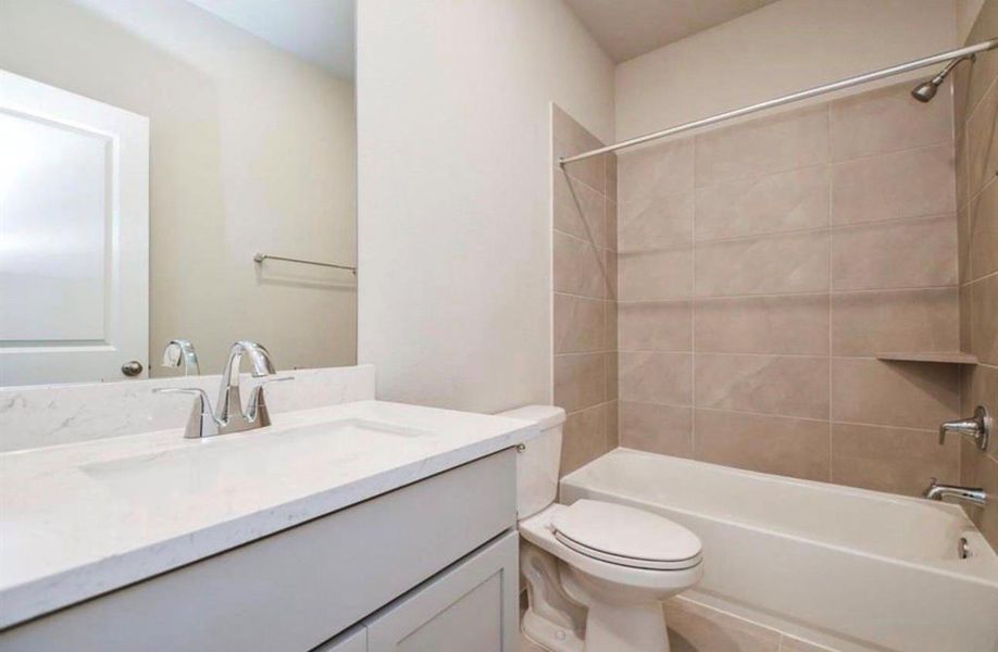 Furnished interior view inside a new home in Arabella on the Prairie, Richmond (Image 5).