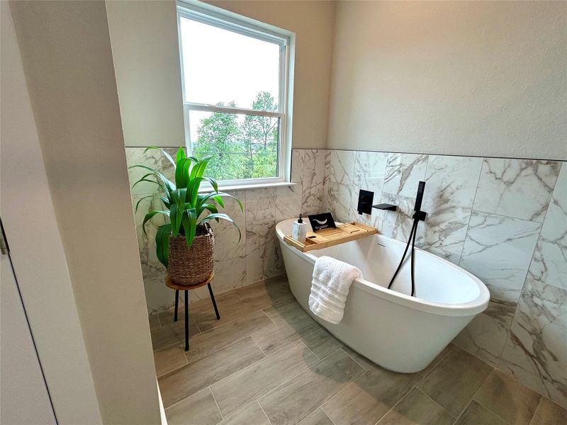 Primary bathroom Primary bathroom