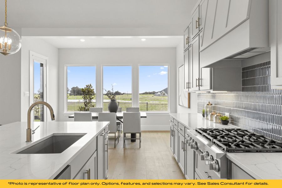 Representative furnished interior of a home built from the St Lucia by Stonefield Homes in Heath Golf and Yacht: Elegante' Series, Heath (Image 10). Representative furnished interior of a home built from the St Lucia by Stonefield Homes in Heath Golf and Yacht: Elegante' Series, Heath (Image 10).