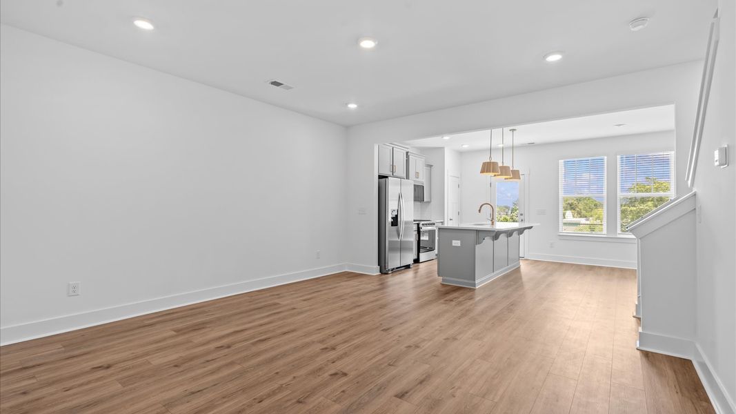 Furnished interior view inside a new home in Saluda Crossing, Piedmont (Image 3).