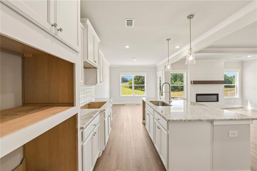 Furnished interior view inside a new home in Fowler Farms, Auburn (Image 11).