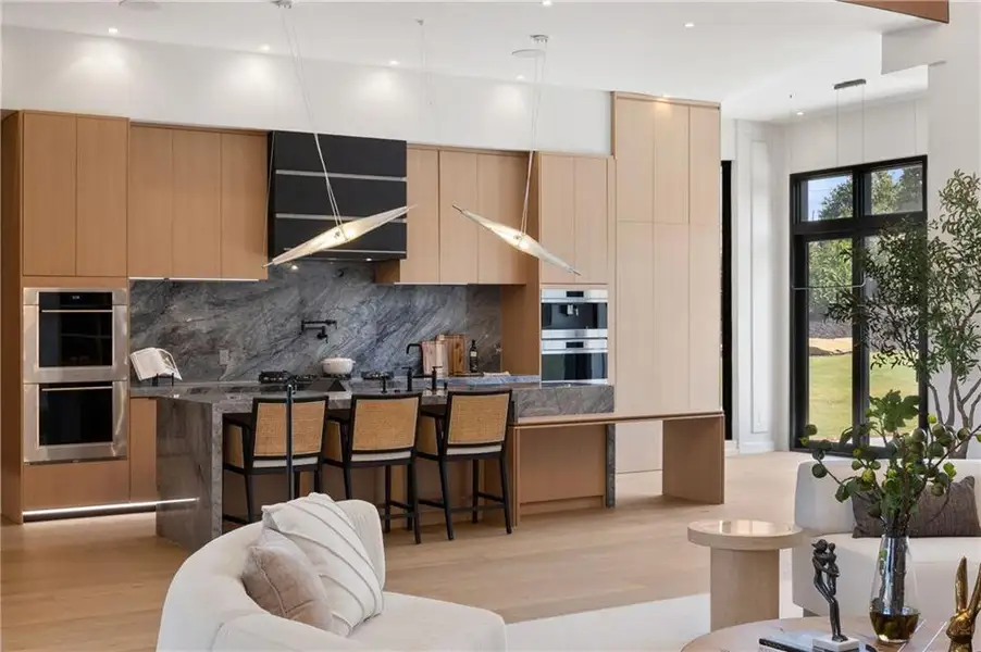 Furnished interior view inside a new home in , Marietta (Image 17).