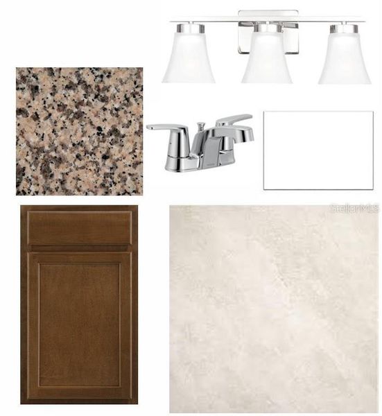 Sample of building materials used in homes in Vistera of Venice – Garden Series, Nokomis (Image 6). Sample of building materials used in homes in Vistera of Venice – Garden Series, Nokomis (Image 6).