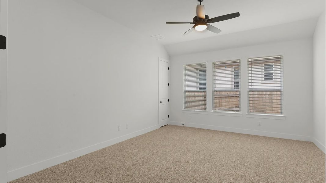 Representative unfurnished interior of a home built from the Michelle by Chesmar Homes in Newhaven, Manor (Image 16). Representative unfurnished interior of a home built from the Michelle by Chesmar Homes in Newhaven, Manor (Image 16).