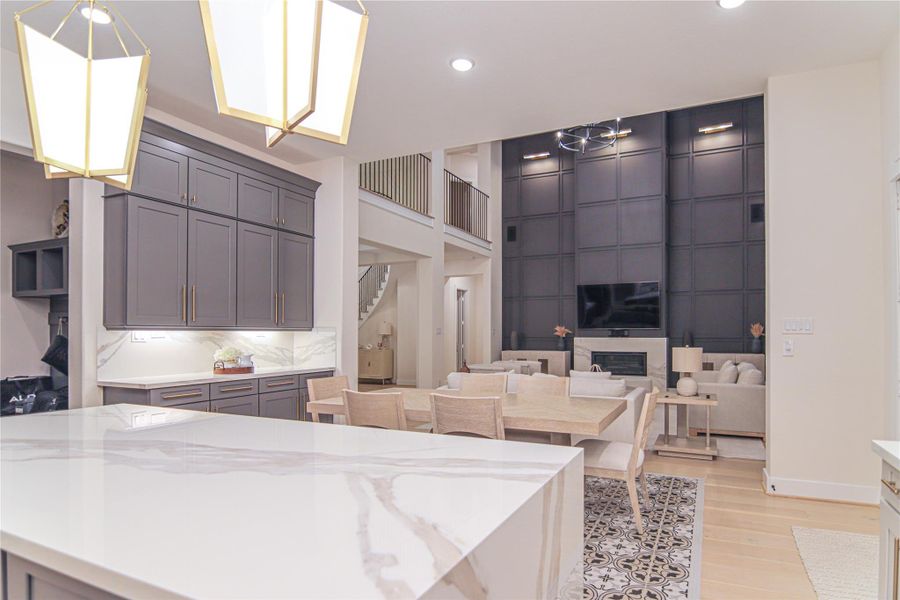 Furnished interior view inside a new home in , Cypress (Image 7). Furnished interior view inside a new home in , Cypress (Image 7).